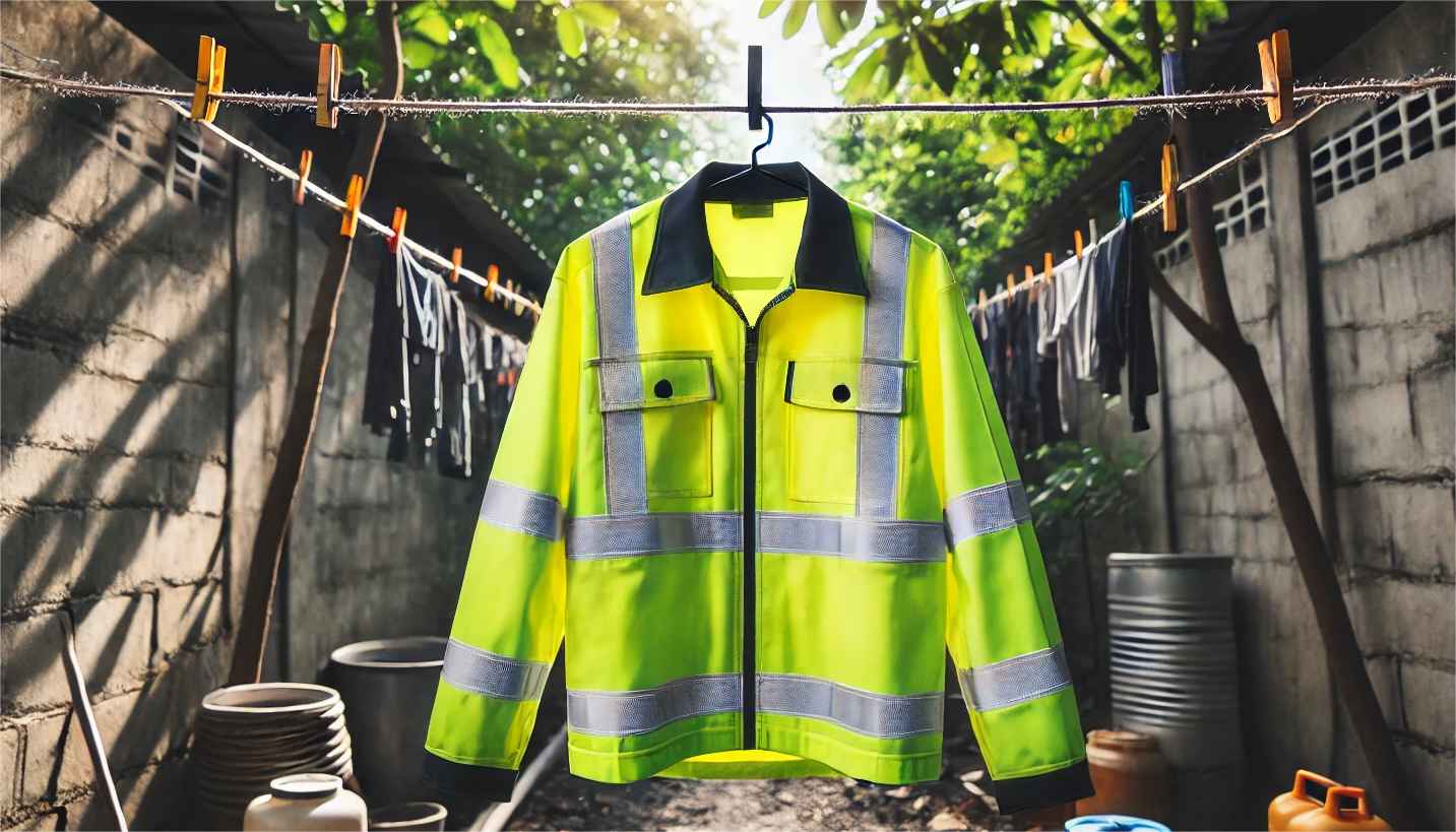 Drying a Reflective Safety Jacket.png