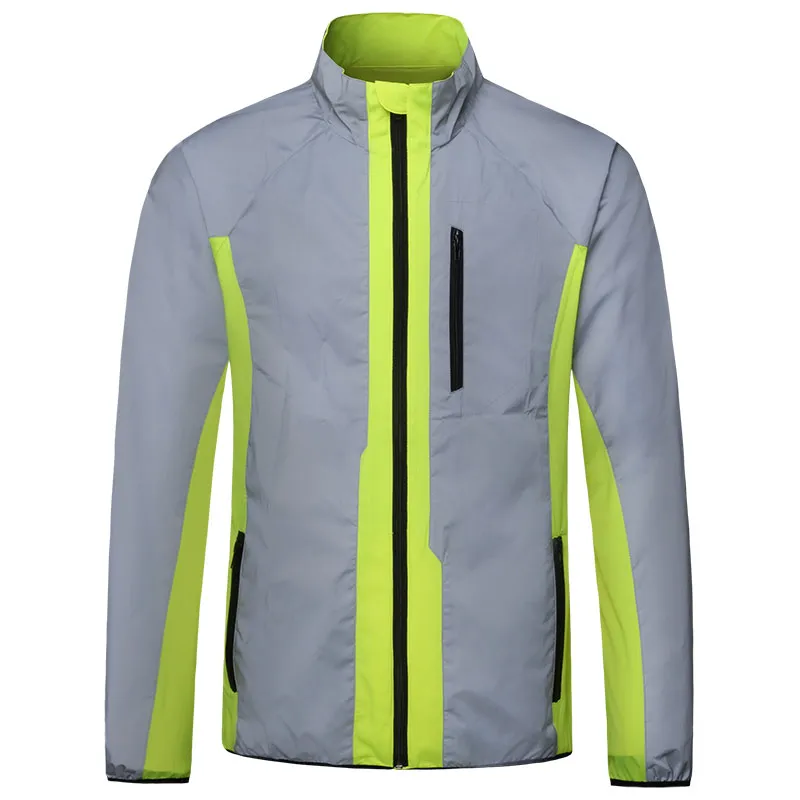 SFS01B High Visibility Breathable Reflective Cycling Jacket 