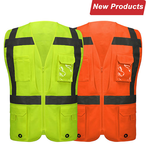 SFU28 - High Visibility Large Pockets Vest